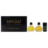 MICHEL GERMAIN SEXUAL POUR HOMME BY MICHEL GERMAIN FOR MEN - 3 PC GIFT SET 4.2OZ EDT SPRAY, 4.2OZ AFTER SHAVE, 2.8O