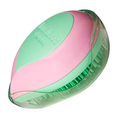 Michel Mercier Pack And Go Detangler Regular Hair - Green-pink By  For Unisex - 1 Pc Hair Brush