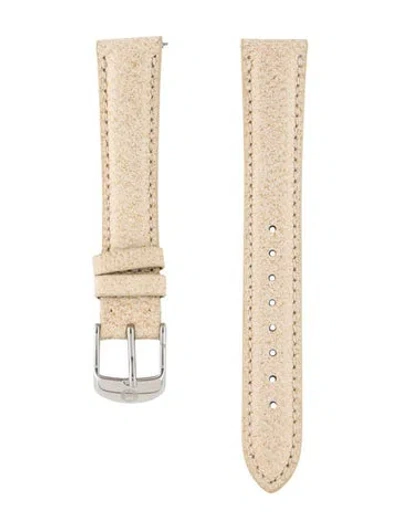 Pre-owned Michele 16mm Watch Strap In Multi
