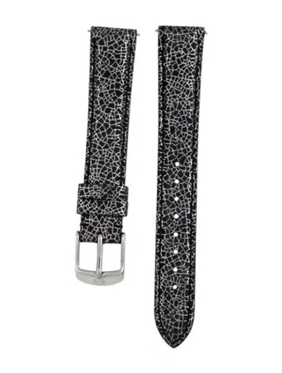 Pre-owned Michele 16mm Watch Strap In Multicolor