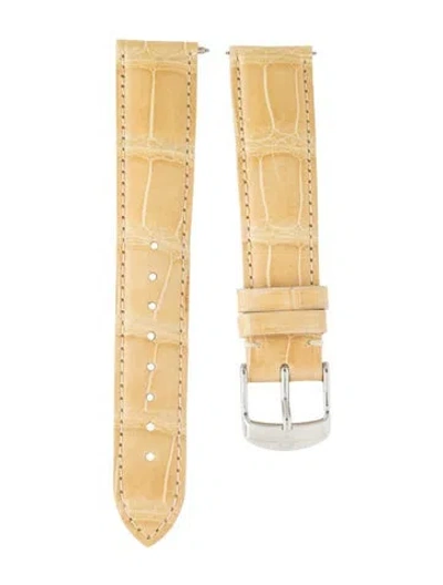 Pre-owned Michele 18mm Watch Strap In Multicolor