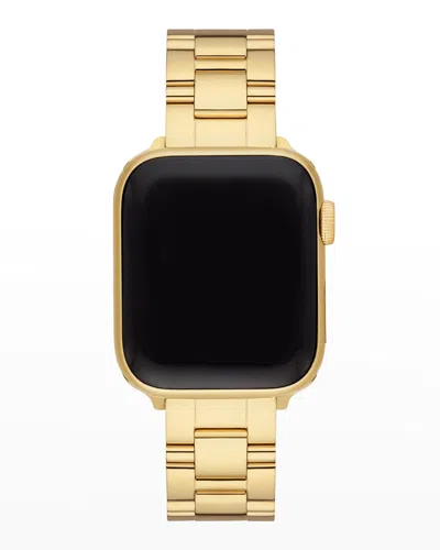 Michele Apple Watch Gold Tone Stainless Steel Interchangeable Bracelet, 38-45mm