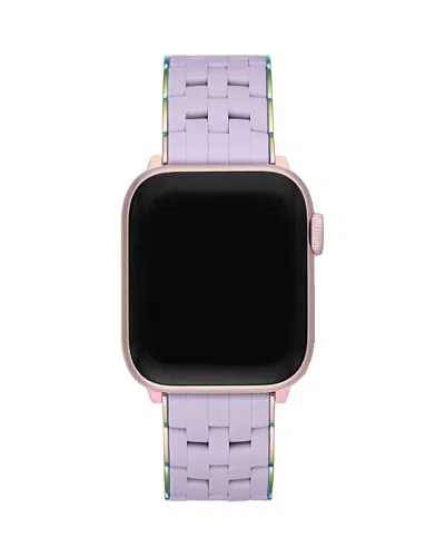 Michele Apple Watch Silicone Bracelet, 38mm - 49mm In Purple
