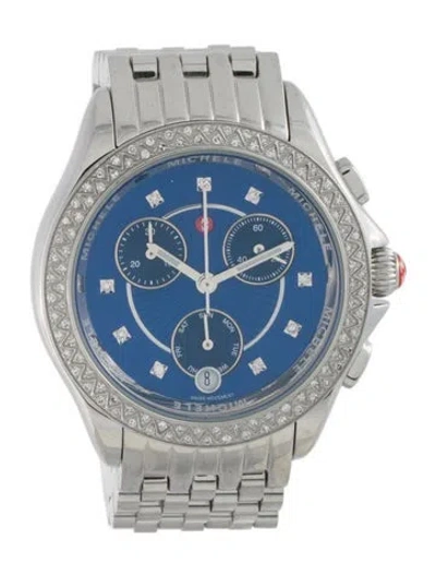 Pre-owned Michele Belmore Watch, 36mm In Multi