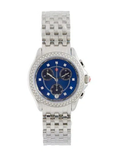 Pre-owned Michele Belmore Watch, 38mm In Multi
