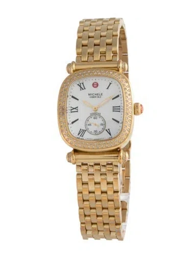 Pre-owned Michele Caber Isle, 32mm In Multicolor