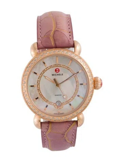 Pre-owned Michele Caber Watch In Multi