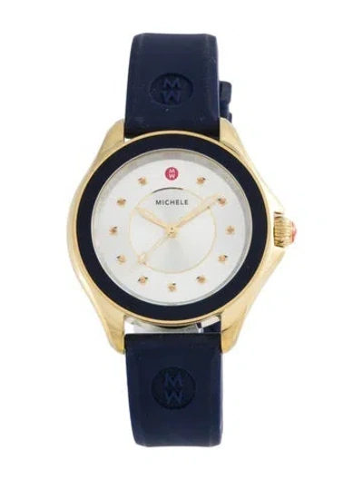 Pre-owned Michele Cape Watch In Multi