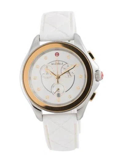 Pre-owned Michele Cape Watch In Multi