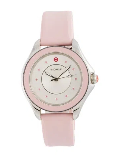 Pre-owned Michele Cape Watch In Multi