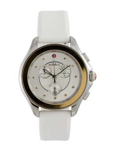 Pre-owned Michele Cape Watch In Multi