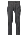 MICHELE CARBONE MICHELE CARBONE MAN PANTS LEAD SIZE 32 POLYESTER, VISCOSE, ELASTANE