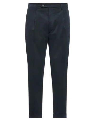 Michele Carbone Man Pants Midnight Blue Size 30 Cotton, Elastane