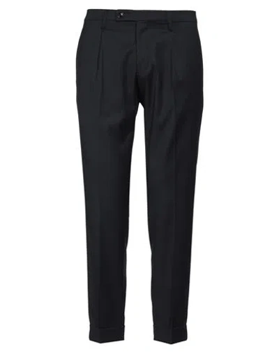 Michele Carbone Man Pants Midnight Blue Size 32 Polyester, Viscose, Elastane