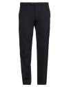 Michele Carbone Man Pants Midnight Blue Size 40 Cotton, Elastane In Blue