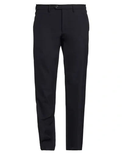 Michele Carbone Man Pants Midnight Blue Size 40 Cotton, Elastane
