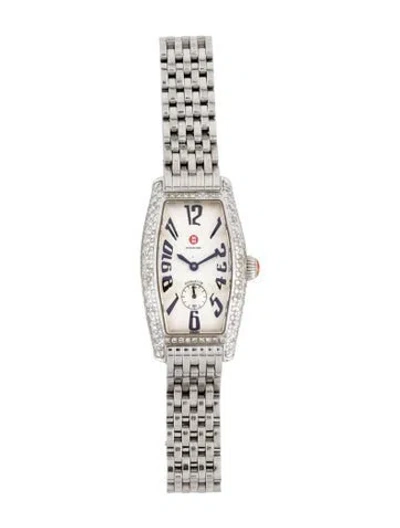 Pre-owned Michele Coquette Watch, 23mm In Multi