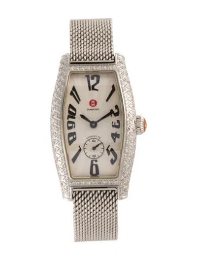 Pre-owned Michele Coquette Watch, 23mm In Multi
