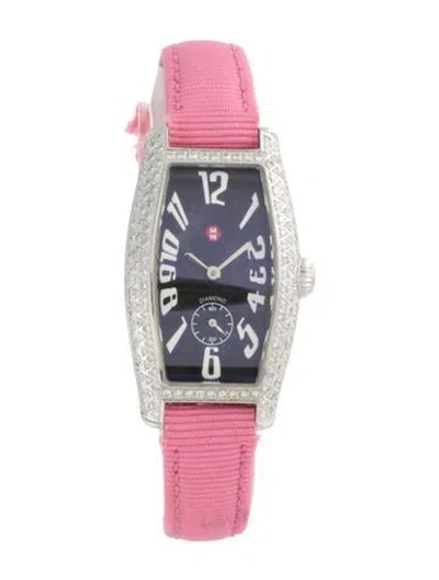 Pre-owned Michele Coquette Watch In Multicolor