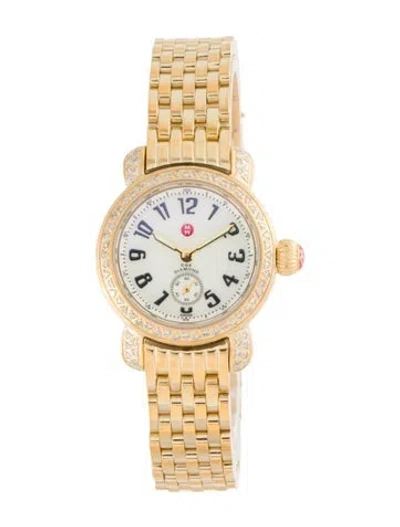 Pre-owned Michele Csx Watch, 26mm In Multi