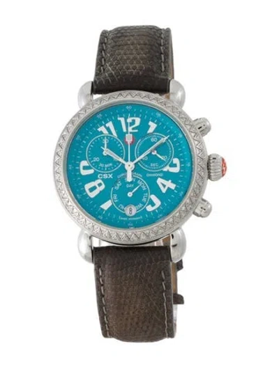 Pre-owned Michele Csx Watch In Multi