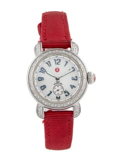 Pre-owned Michele Csx Watch In Multi