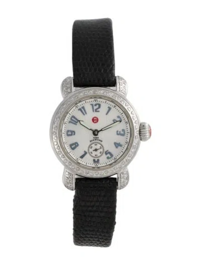 Pre-owned Michele Csx Watch In Multicolor