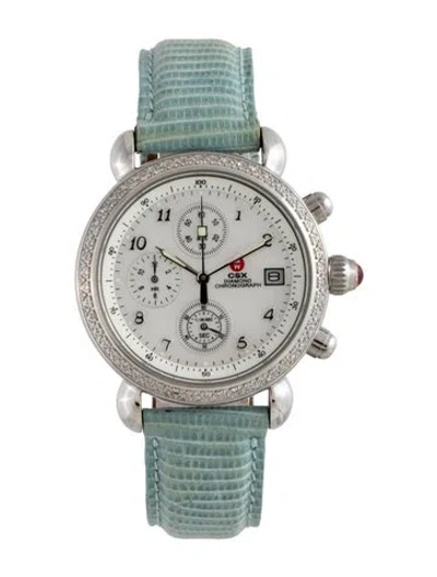 Pre-owned Michele Csx Watch In Multicolor