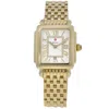 Michele Deco Madison Diamond Silver Dial Women's Watch Mww06g000014 In Gold