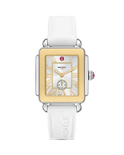 Michele Deco Mid Sport Watch, 29mm X 31mm In Brown