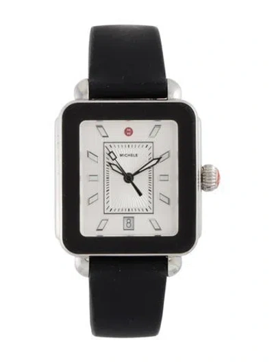 Pre-owned Michele Deco Sport Watch In Multicolor