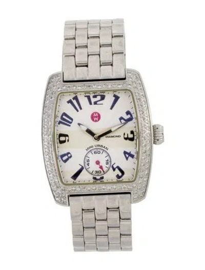 Pre-owned Michele Deco Watch, 29mm In Multi