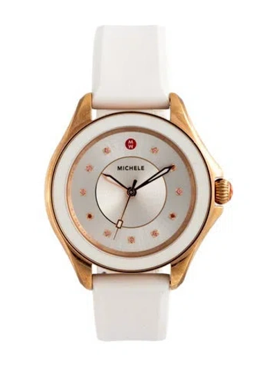 Pre-owned Michele Deco Watch In Multicolor