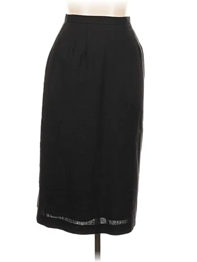 Pre-owned Michele Formal Skirt In Black
