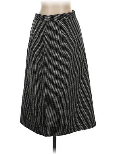 Pre-owned Michele Formal Skirt In Black