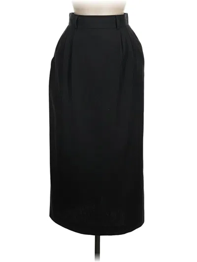 Pre-owned Michele Formal Skirt In Black