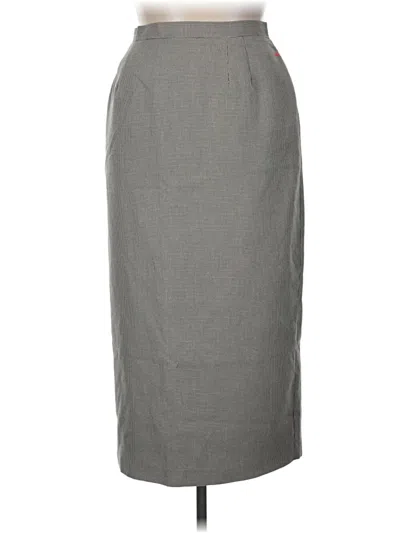 Pre-owned Michele Formal Skirt In Gray