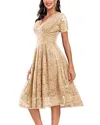 Michele Laperle Dnu  Midi Dress