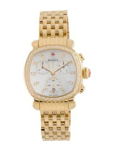 Pre-owned Michele Lilou Watch, 34mm In Multi