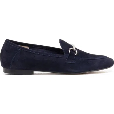 Michele Lopriore Leyla Loafer In Suede Blue