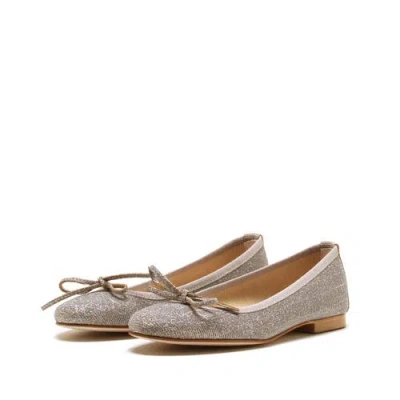 Michele Lopriore Mia Ballet Flat In Galaxy Beige
