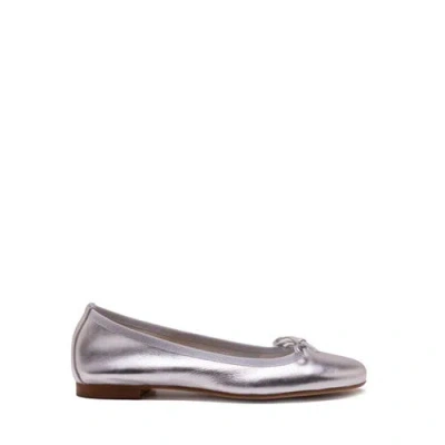 Michele Lopriore Mia Ballet Flat In Silver