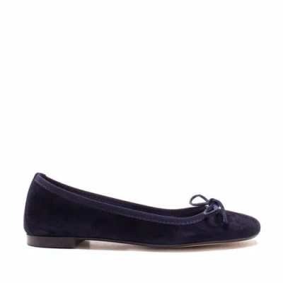 Michele Lopriore Mia Ballet Flat In Suede Blue