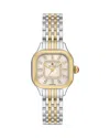 Michele Meggie Diamond Watch, 29mm In Gold/silver