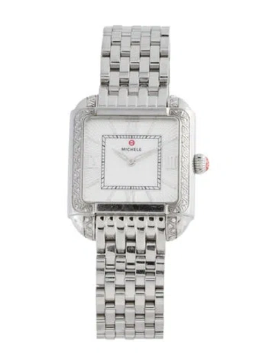 Pre-owned Michele Milou Watch, 33mm In Multicolor