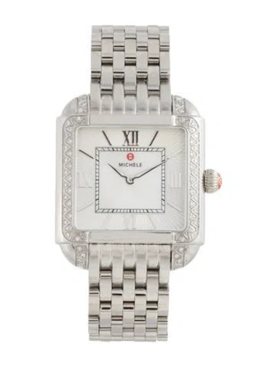 Pre-owned Michele Milou Watch, 33mm In Multicolor