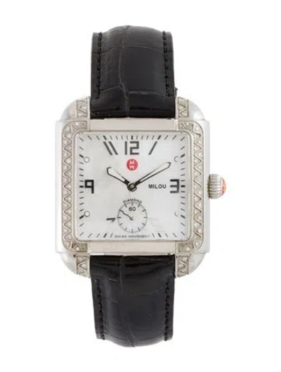 Pre-owned Michele Milou Watch In Multi