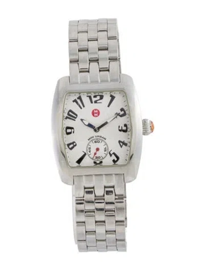 Pre-owned Michele Mini Urban Watch, 29mm In Multicolor