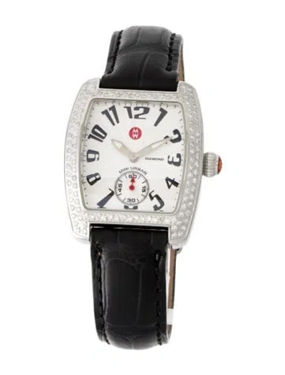 Pre-owned Michele Mini Urban Watch In Multi