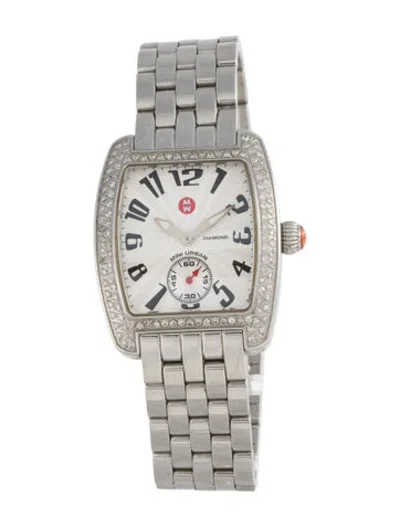 Pre-owned Michele Mini Urban Watch In Multicolor